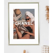 Ronis Fashion Photo Frame A3 Matted to A4 With a Champagne Frame Assorted