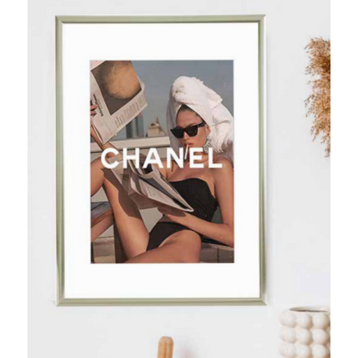 Ronis Fashion Photo Frame A3 Matted to A4 With a Champagne Frame Assorted