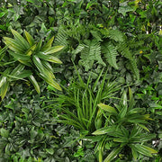 Fern Mixed Vertical Garden (UV) Green 100cml x 100cmw – thumbnail