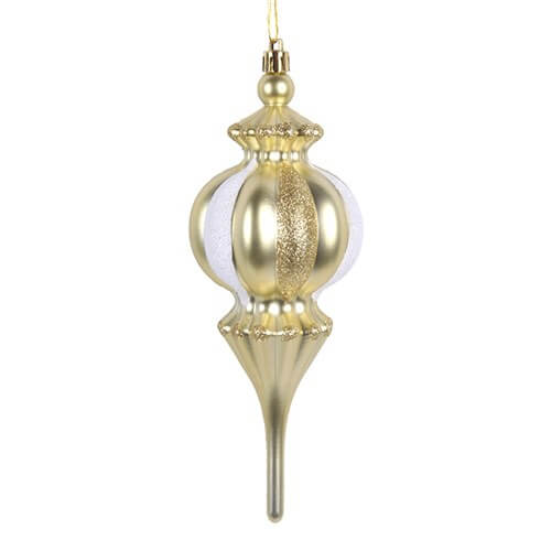 Ronis Finial 18cm Champagne