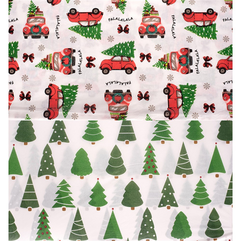 Ronis Flannel Back Table Cover 50gm 132x178cm Assorted