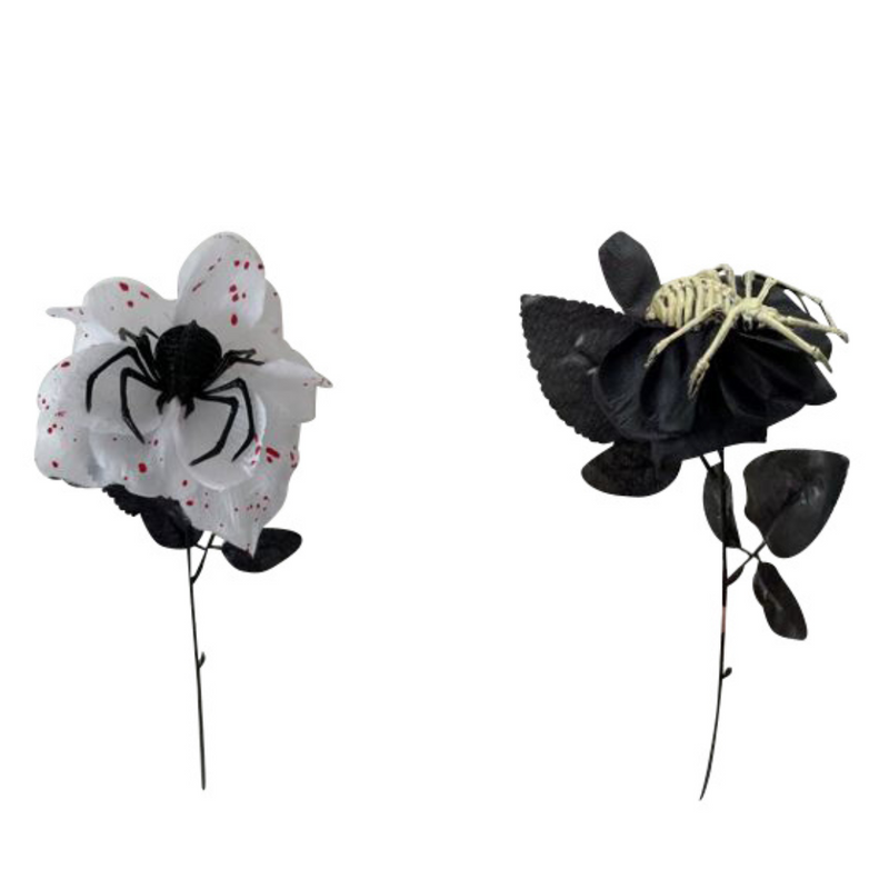 Ronis Flower With Spider 38cm 2 Asstd