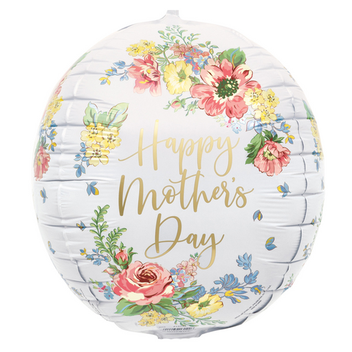 Ronis Foil Balloon Happy Mothers Day Orbs 38cm