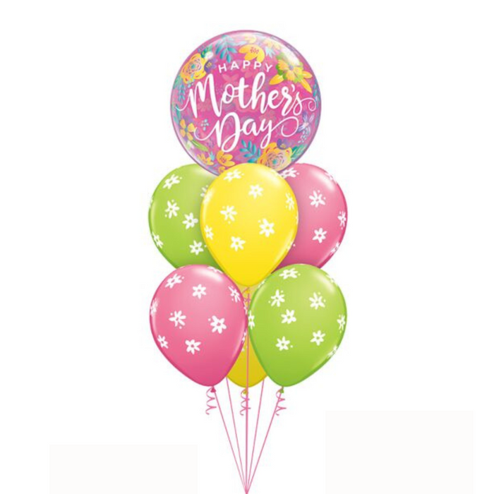 Ronis Foil Balloon Moms Day Colourful Floral 55cm