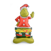 Large foil balloon spelling “Y’ALL” in metallic finish, 50x98cm party decoration