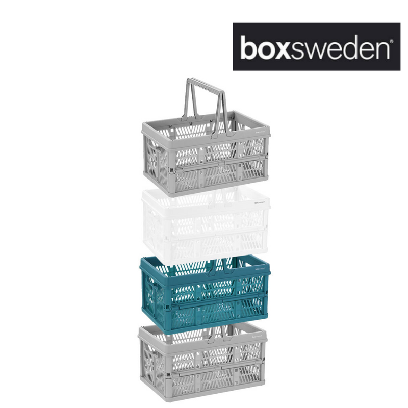 Boxsweden Foldaway Carry Basket 15L 38X25X21Cm