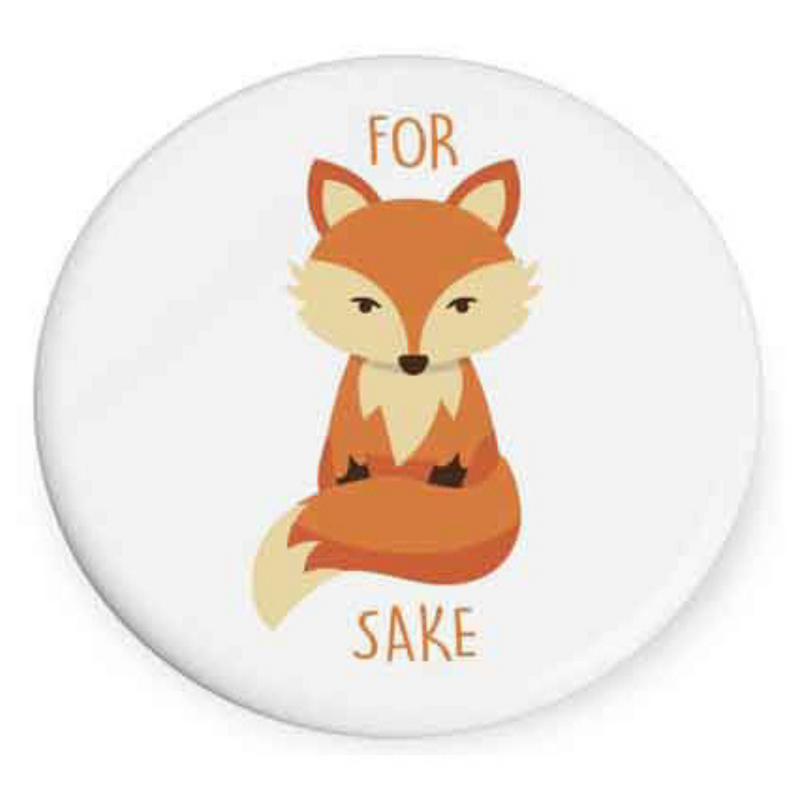 Ronis For Fox Sake - Beautiful On The Inside Coaster 10cm