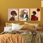 Ronis Frame Canvas Goddess 50x60cm 5x1cm Wood Grain Assorted