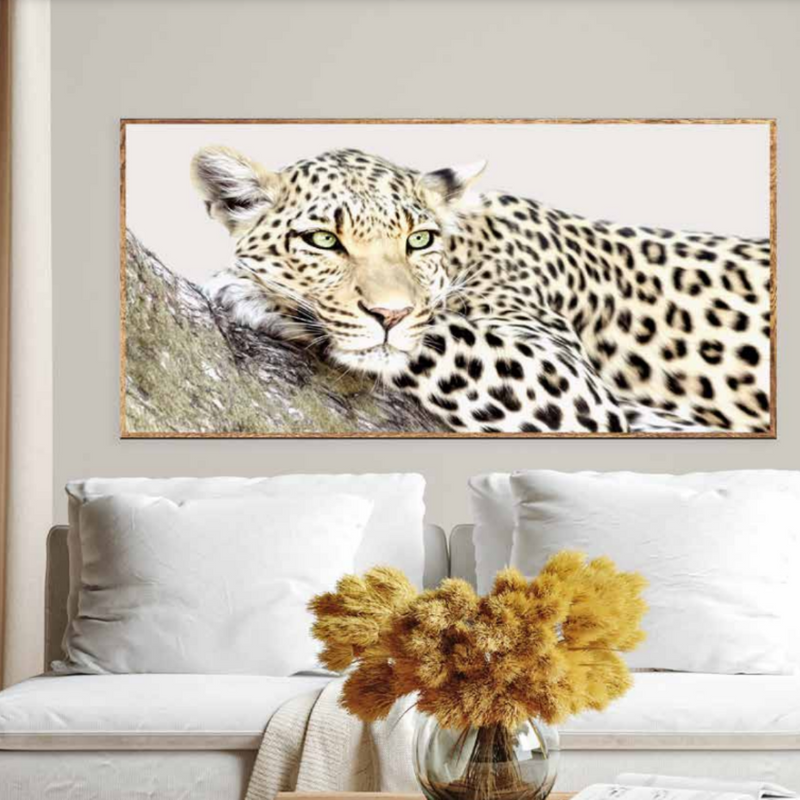 Ronis Frame Canvas Out of Africa 70x150cm 5x1cm Wood Grain