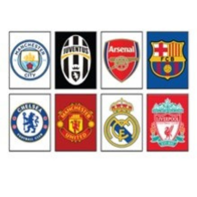 Ronis Framed Canvas Giants of Football Assorted