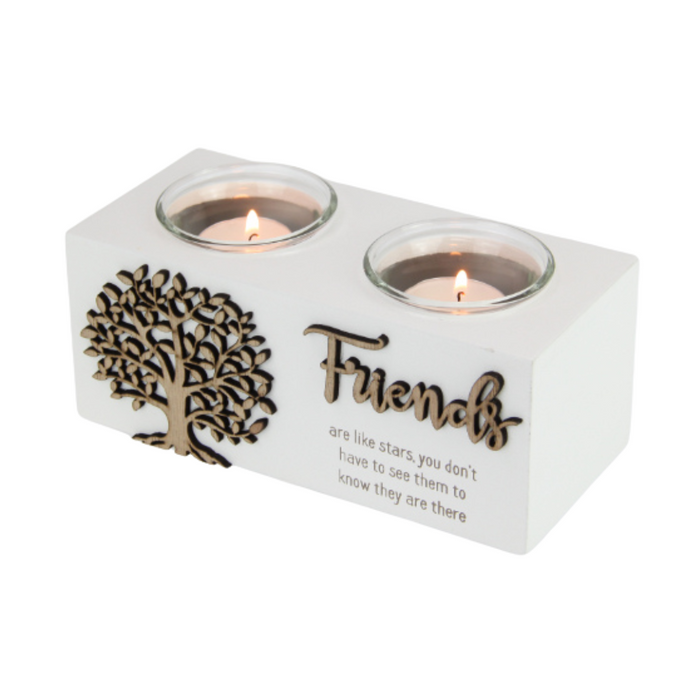 Ronis Friends Twin Tealight Holder 18cm