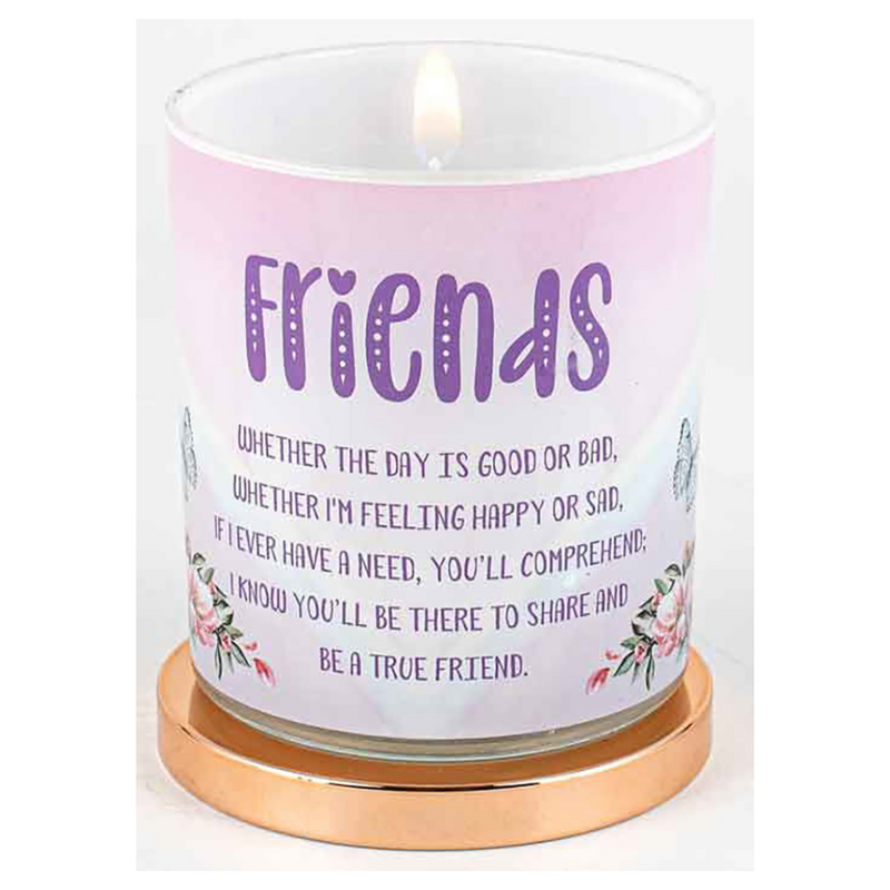 Ronis Friends Candle Vanilla 45hr Burn Time 9x8cm