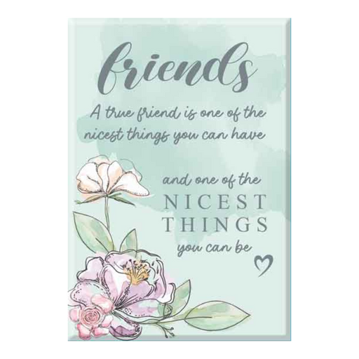 Ronis Friends Glass Plaque