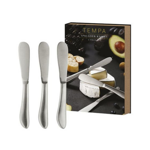 Ronis Fromageria Silver Spreader knife 3pc Tempa