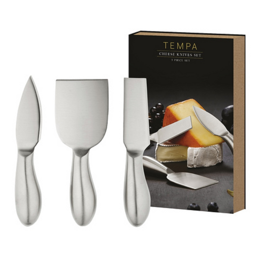 Ronis Fromageria Silver Spreader Knife 3pc Tempa
