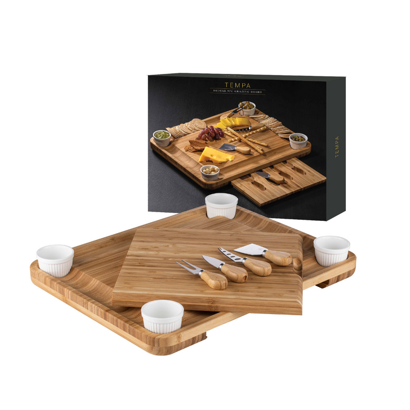 Ronis Tempa Fromagerie Deluxe 9pc Grazing Board Set