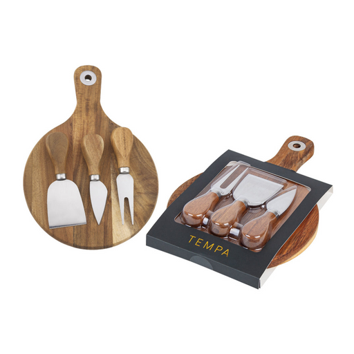 Ronis Tempa Fromagerie Round 4pc Cheese Set