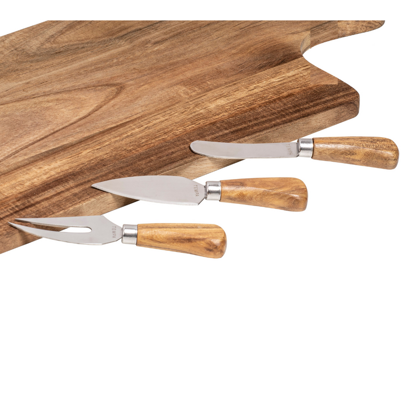 Ronis Tempa Fromagerie Short Rectangle 4pc Cheese Set