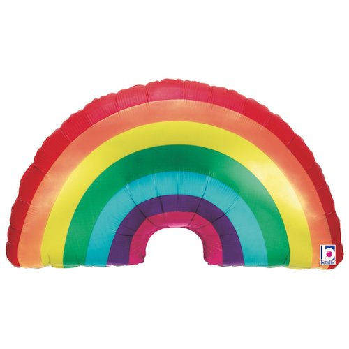 Grabo rainbow shape foil balloon 91cm