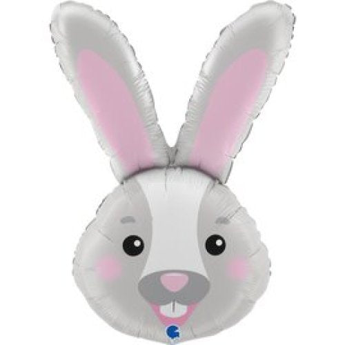 Grabo bunny head shape foil balloon 94cm