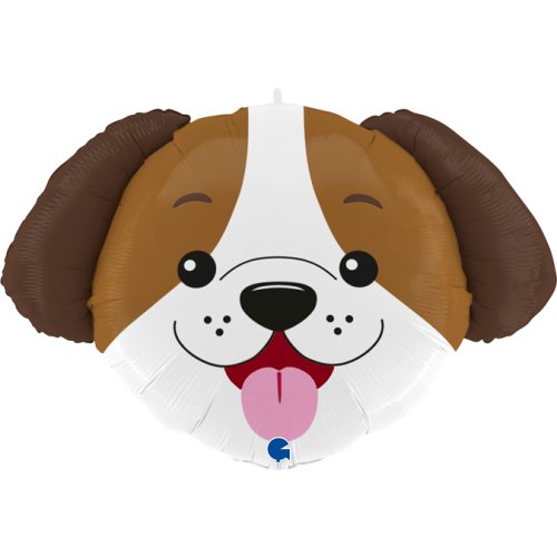 Grabo dog head shape foil balloon 83cm