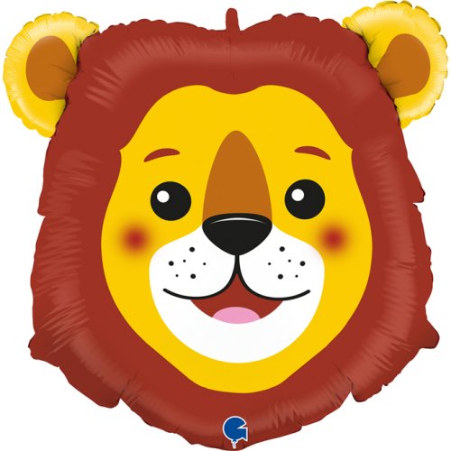Grabo lion head shape foil balloon 73cm