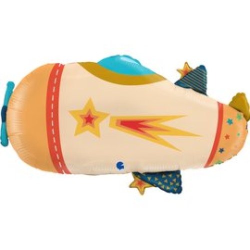 Grabo airplane shape foil balloon 86cm