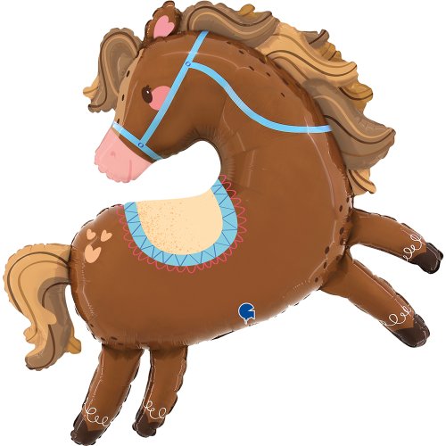 Grabo lovely horse shape foil balloon 122cm
