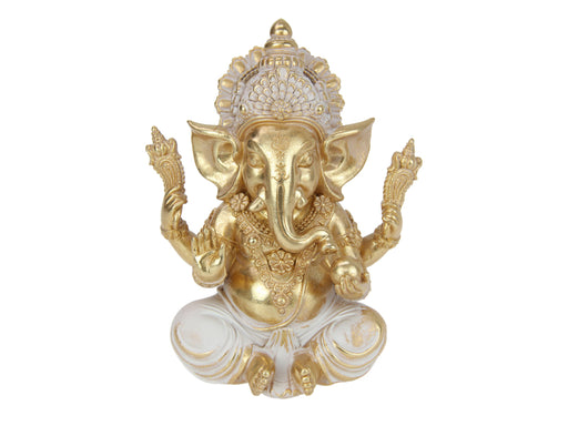 Gold finish Ganesh statue