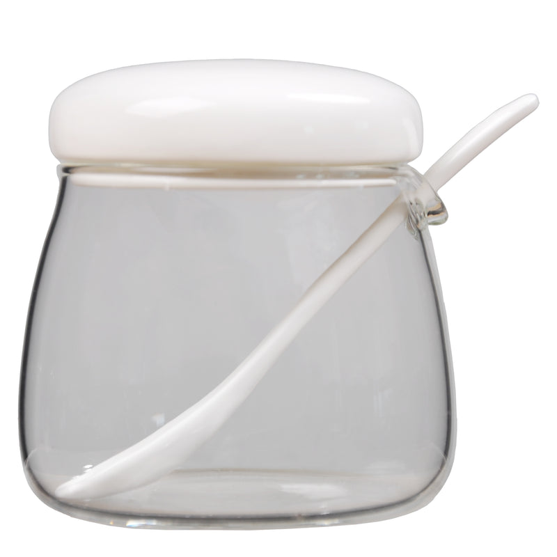 Condiments Jar 350ml 9x9cm