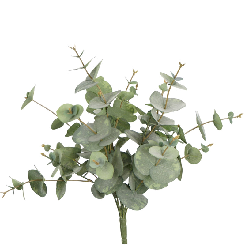 Artificial eucalyptus bush 65cm with realistic green foliage