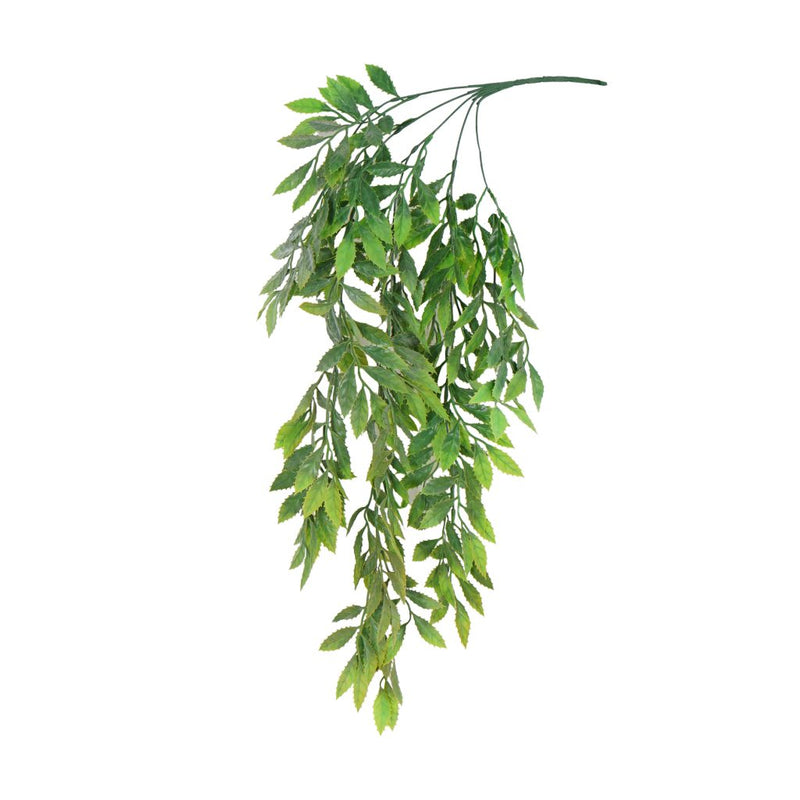 Wisteria leaves hanging bush 82cm artificial greenery