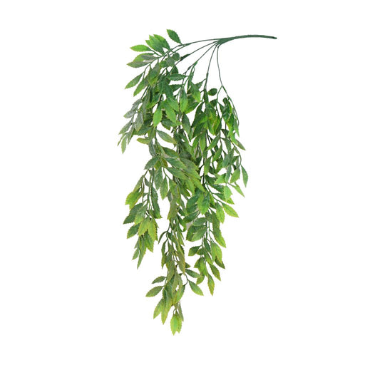 Wisteria leaves hanging bush 82cm artificial greenery
