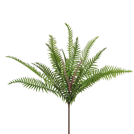 Artificial Boston fern bush 60cm with realistic green foliage
