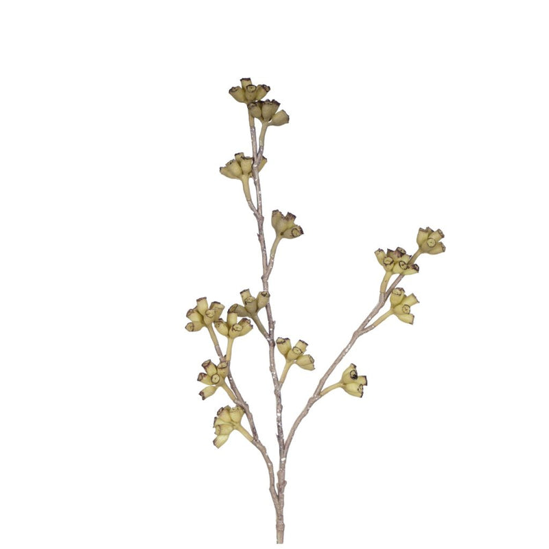 Artificial gumnuts spray 65cm with realistic botanical detail