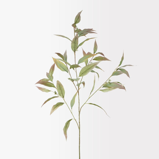 Willow eucalyptus spray 97cm with realistic green foliage