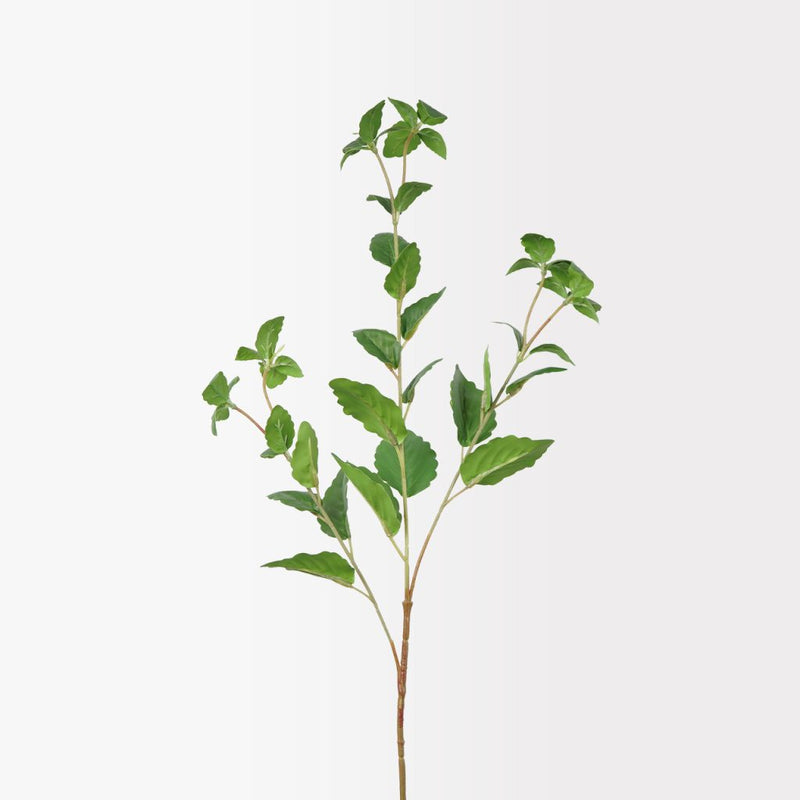 Viburnum leaf stem 81cm artificial greenery foliage