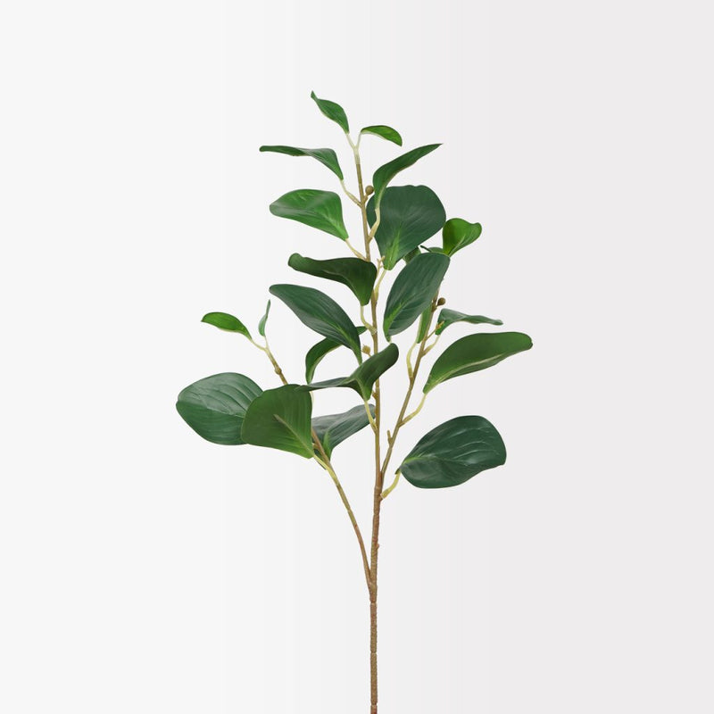 Laurel leaf stem 58cm artificial greenery foliage