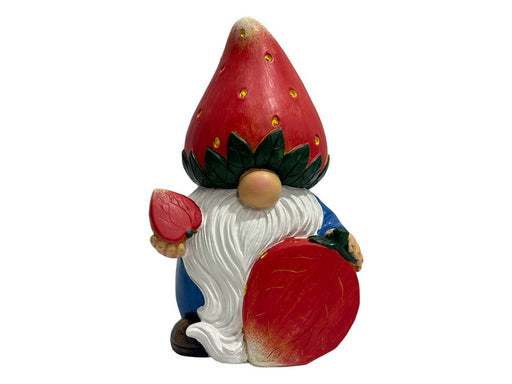 Strawberry garden gnome ornament