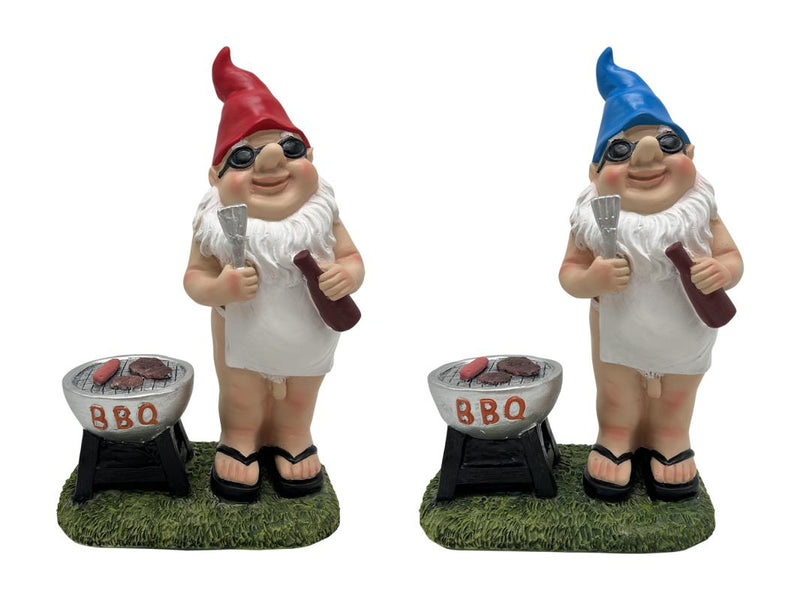 Naked Gnome Cooking BBQ 2 Assorted 26cm