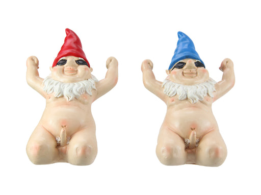 20CM KNEELING NAKED GNOME WINNING 2 ASS