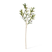 Artificial grey green olive spray 97cm – thumbnail