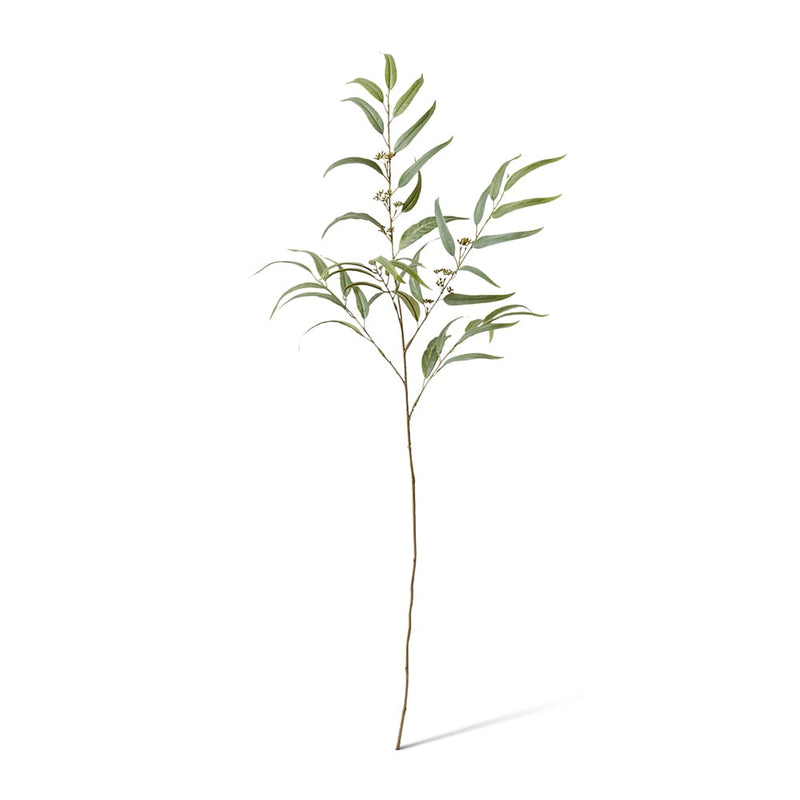 Artificial grey green eucalyptus spray 117cm