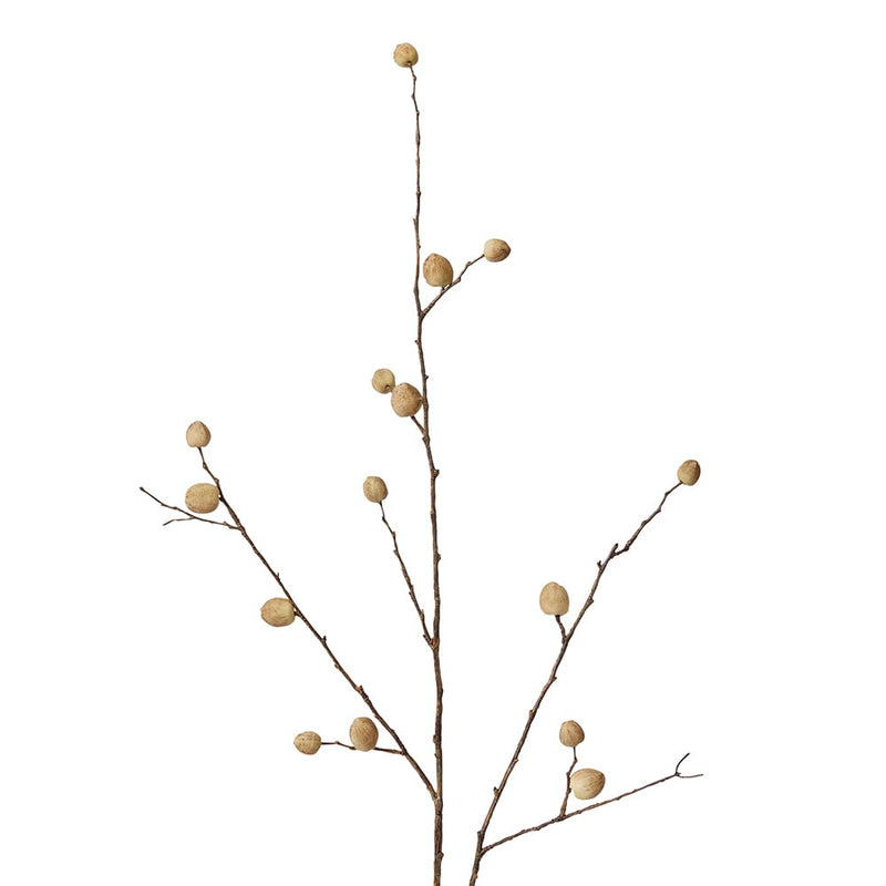 Berry Pod Dried Look Branch Natural 16x8x85cm