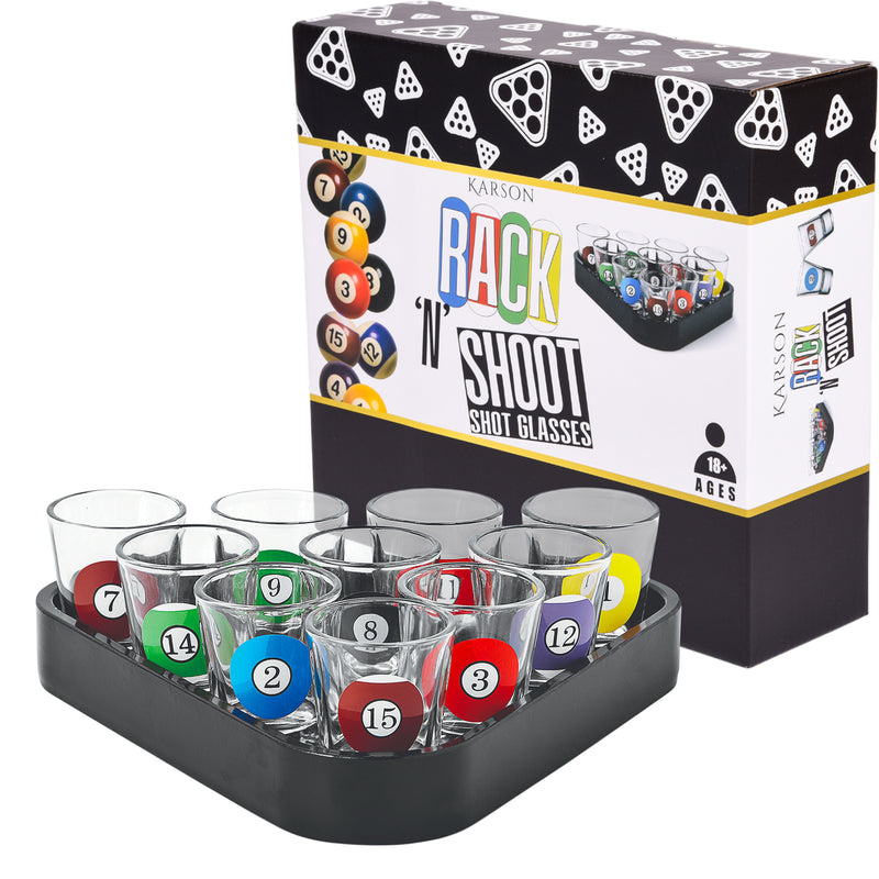 Rack n Shot Pool Set 23x22cm