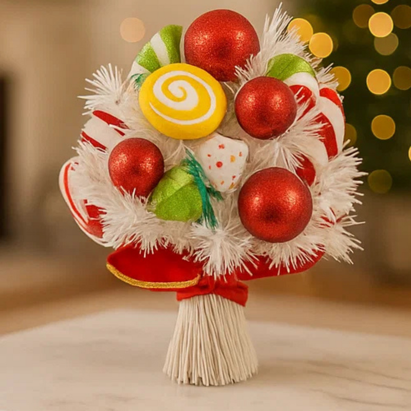 Candyland Christmas Bouquet 33cmH