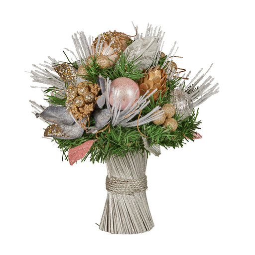 Ronis Christmas Bouquet Christmas Blush 33cm