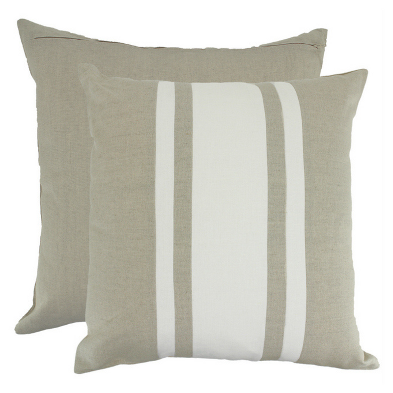 Ronis Gambit Linen Cushion 50x50cm Beige