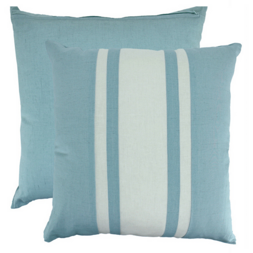 Ronis Gambit Linen Cushion 50x50cm Light Blue