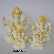 Ronis Ganesh Idol Statue 8x8x11cm